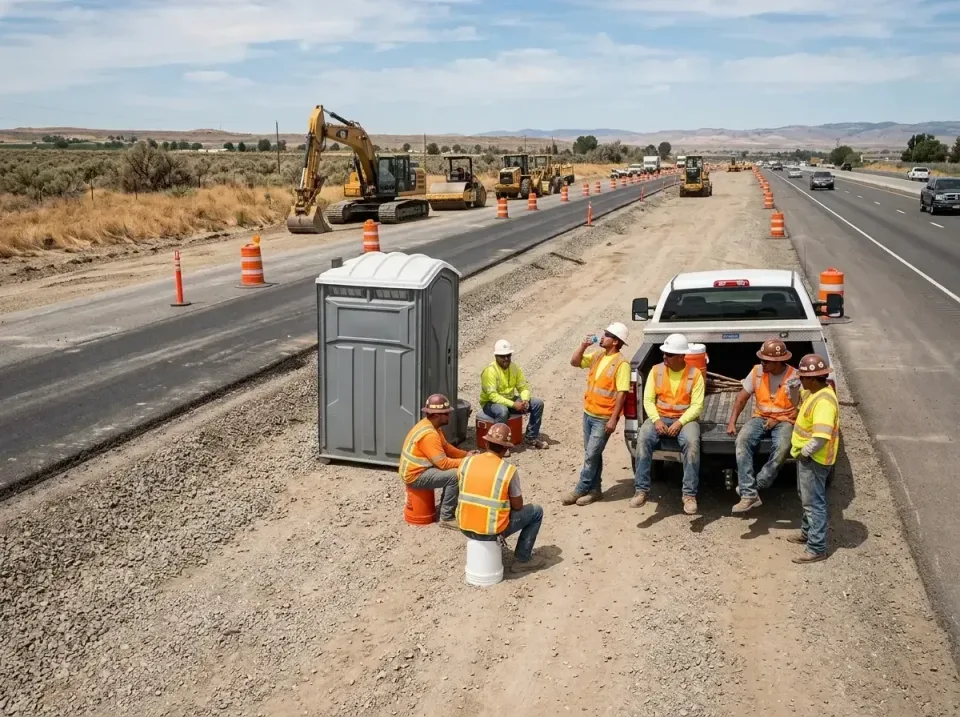 highway-road-construction-crew-007 — frequently asked questions, Porta Potty and Restroom Rentals in Rincon Valley, AZ